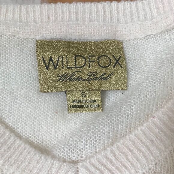 [wildfox luxe] Beige Wool Sweater #4 - Picture 2 of 4